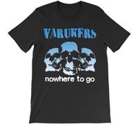 HANLINMY Best to Buy Dark The Varukers Blue Epic Music M3TAL T Shirt Black 3XL