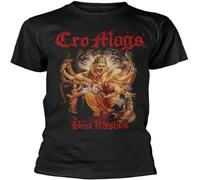 HANLINMY Best Wishes by CRO-MAGS T-Shirt Comfortable Casual Graphic Tops Black 3XL