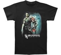 HANLINMY Bionic Commando Men's Steam Arm Slim Fit T Shirt Black S