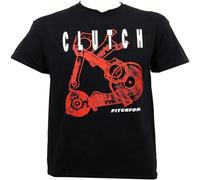 HANLINMY Clutch Band Pitchfork EP Album Cover Art Men T-Shirt Black 3XL