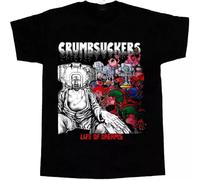 HANLINMY CRUMBSUCKERS Life of Dreams Crossover Pro Pain Gang Green T Shirt Black XXL