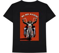 HANLINMY David Mann T-Shirt Hell' Angels Motorcycle Easy Rider Black L