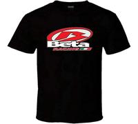 HANLINMY DINGJI Beta Racing Motorcycle Sport Logo Shirt Tshirt Men's Black M