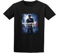 HANLINMY Men's T-Shirts Uncharted 4 A Thiefs End Black 3XL