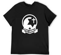 HANLINMY Ministry Rules Piss Army T-Shirt Comfortable Casual Graphic Tops Black 3XL