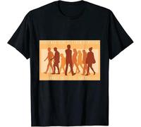 HANLINMY People Who Think They Know Everything Sarcastic Quote Witty T Shirt Black L