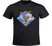 HANLINMY Peter Frampton Wind of Change Sport T Shirt for Men Crew Neck Black S