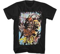 HANLINMY Return of The Living Dead Joe K Art Resurrection Cemetery Men's T Shirt Scary Black XL