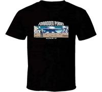 HANLINMY UW Forbidden Planet Altair IV Science Fiction Film Mens T Shirt Black L