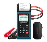 HANMATEK12V/24V Probador de Batería de Automóvil,Probador de Carga 100-2000 CCA, Probador de Alternador Automotriz,Analizador Digital de Batería para Automóvil,Camión,Marina,Motocicleta,SUV- BD60