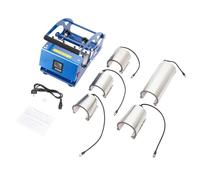 Hanmorfarbi Máquina de hornear taza de impresión de transferencia de calor horizontal, taza recta deportes botella de agua cono taza máquina de impresión, seis en uno máquina de sublimación de calor