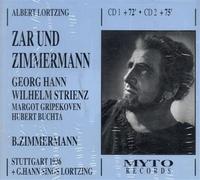 HANN GEORG (basso baritono) - Lortzing - Zar und Zimmermann