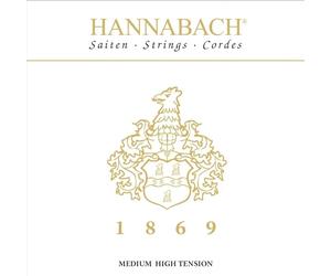 Hannabach 652787 Klassikgitarre-Saite Satz Serie 1869 Carbon/Gold MHT-1869MHT
