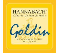 Hannabach Cuerdas de Guitarra Clásica Serie 725 Medium/High Tension Goldin/Carbon - Satz - 725MHT