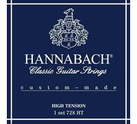 Hannabach Cuerdas de guitarra clásica Serie 728 High Tension Custom Made - Juego - 728HT