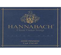 Hannabach Cuerdas de guitarra clásica Serie 728 High Tension Custom Made - Juego con 3 cuerdas de bajo - 7287HT