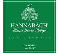 Hannabach Cuerdas de guitarra clásica Serie 728 Low Tension Custom Made - Juego 728LT