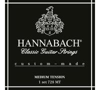 Hannabach Cuerdas de guitarra clásica Serie 728 Medium Tension Custom Made - Juego - 728MT
