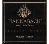 Hannabach Cuerdas de guitarra clásica Serie 728 Medium Tension Custom Made - Juego con 3 cuerdas de bajo - 7287MT