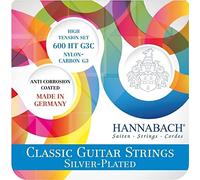 Hannabach Cuerdas para guitarra clásica 600 Set di corde con G3C G3 CARBON alta tensión, 600HTG3C