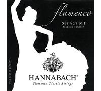 Hannabach Cuerdas para guitarra clásica Flamenco serie 827 Medium Tension E1/Mi1 Made in Germany - 8271MT