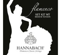 Hannabach Cuerdas para guitarra clásica Flamenco serie 827 Medium Tension juego completo Made in Germany - 827MT