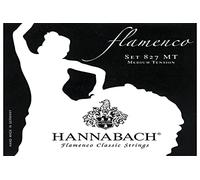 Hannabach Cuerdas para guitarra clásica Flamenco serie 827 Medium Tension juego de 3 bajos Made in Germany - 8277MT