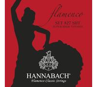 Hannabach Cuerdas para guitarra clásica Flamenco serie 827 Super High Tension juego completo Made in Germany - 827SHT