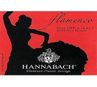 Hannabach Cuerdas para guitarra clásica Flamenco serie 827 Super High Tension juego de 3 bajos Made in Germany - 8277SHT