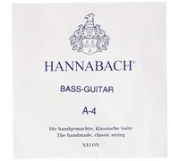 Hannabach Cuerdas para guitarra clásica Modelos especiales A-4 medium Núcleo de nylon, alambre de cobre plateado 842.4