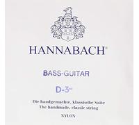 Hannabach Cuerdas para guitarra clásica Modelos especiales D-3 medium Núcleo de nylon, alambre de cobre plateado 842.3