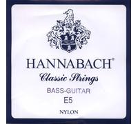 Hannabach Cuerdas para guitarra clásica Modelos especiales E-5 medium Núcleo de nylon, alambre de cobre plateado 842.5