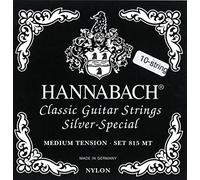 Hannabach Cuerdas para Guitarra Clásica, Serie 815, Cuerda Suelta C8/Do8, Tensión Media, Plateado Especial