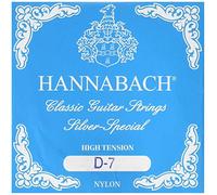 Hannabach Cuerdas Para Guitarra Clasica, Serie 815 Para Guitarras De 8/10 Cuerdas, Tension Alta, Plateado Especial - Cuerda Suelta D7/Re7