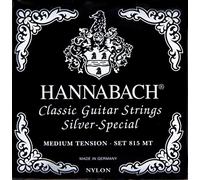 Hannabach Cuerdas para Guitarra Clásica Serie 815, Tensión Media, A5w, Plateado Especial