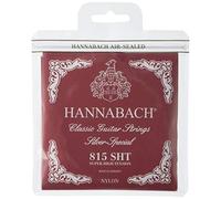 Hannabach Cuerdas para Guitarra Clásica Serie 815, Tensión Muy Alta, Plateado Especial, Set