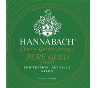 Hannabach Cuerdas para guitarra clásica, Serie 825 Tension Bajo Dorado Especial - Juego 3 cuerdas graves (Re4+La5+Mi6)
