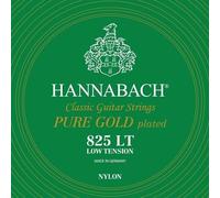 Hannabach Cuerdas Para Guitarra Clasica, Serie 825 Tension Bajp Dorado Especial - Juego completo