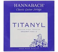 Hannabach Cuerdas para guitarra clásica, Serie 950 Tensión Media/Alta Titanyl - cuerda suelta B2/Si2