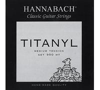 Hannabach Cuerdas para guitarra clásica, Serie 950 Tensión Media Titanyl - cuerda suelta D4/Re4