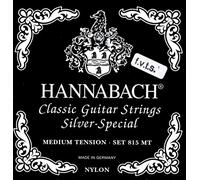Hannabach Guitar Strings for Classical Guitar Series 815 F.V.T.S Set High Tension Silver Special (Cuerda multiuso para casi todos los instrumentos, cuerdas de guitarra clásica, Made in Germany)