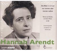Hannah Arendt - Das Böse ist immer nur extrem, aber niemals radikal ~ 2 CD ~ Jokers-Edition