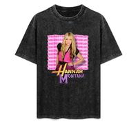 Hannah Montana Essential Men's T-Shirt Graphic Shirts Unisex Black tee S