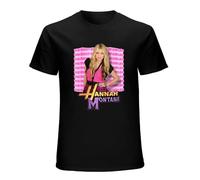 Hannah Montana Essential O-Neck 100% Cotton Short Sleeve Unisex T-Shirt XXXL