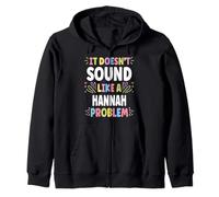 Hannah Personalized Women's Gift Custom Hannah Sudadera con Capucha