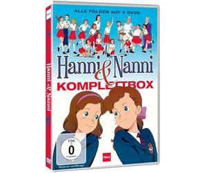 Hanni und Nanni - Komplette Anime / Zeichentrick Serie mit 26 Folgen - Pidax Animation - Slice of Life - Comedy [4 DVDs]