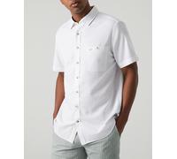 Hannibal Laguna Collection Camisa de hombre de manga corta. Blanco M (M)