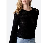 Hannibal Laguna Collection Jersey punto calado de mujer. Negro 3 (L)