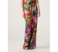 Hannibal Laguna Collection Pantalón de mujer recto. Multicolor 40