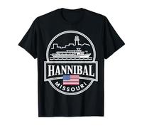 Hannibal Missouri - Emblema de Viaje Camiseta
